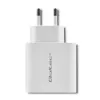 Qoltec 51718 nabíjačka | 45W | 5-20V | 2,4-3A | USB Type-C PD | USB | biela