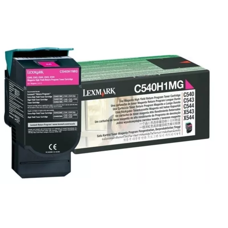 Lexmark C540H1MG - toner magenta - pre C540, C543, C544, C546, X543, X544, X546, X548