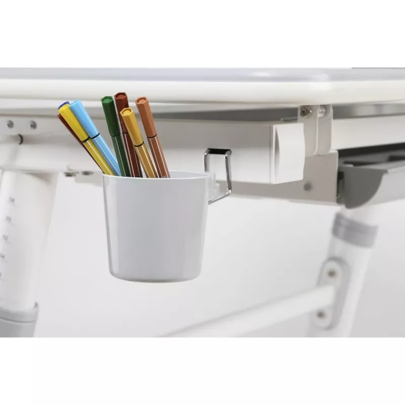 Ergo Office detský ergonomický výškovo nastaviteľný stôl, sivý, max. 100 kg, ER-417 2cz