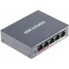Hikvision DS-3E0105P-E/M(B) sieťový switch L2 Fast Ethernet (10/100) Power over Ethernet (PoE) sivý