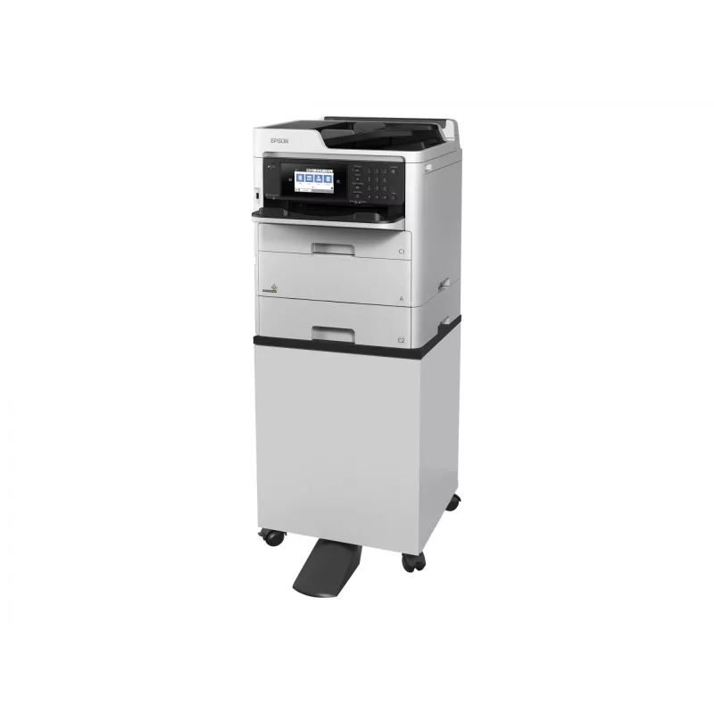Stojan na tlačiareň Epson 7112285 — podlahový stojan pre tlačiarne Epson WorkForce Pro, čierna alebo biela