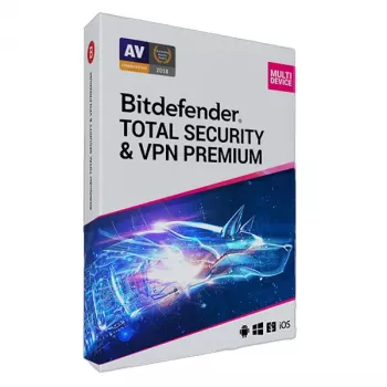 Bitdefender Total Security + Premium VPN | 5 PC | 1 rok | len EÚ
