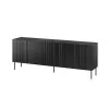 Cama komoda ISLA 200x40x75 matná čierna