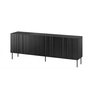 Cama komoda ISLA 200x40x75 matná čierna