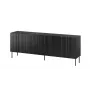 Cama komoda ISLA 200x40x75 matná čierna