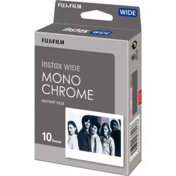 Instantný film Fujifilm Instax Wide Monochrome, 10 listov, čiernobiely (70100139612)