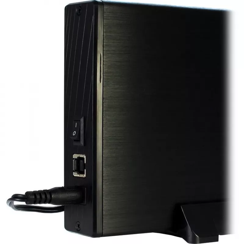 Inter-Tech Veloce GD-35612 - puzdro na disk - 3,5 palca (8,9 cm) - SATA 3 Gb/s - USB 3.0