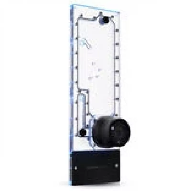 Reservoir Distroplate Singularity Phanteks NV9 D5 pre D5 pumpu, vlastné rozvádzanie kvapalinového chladenia