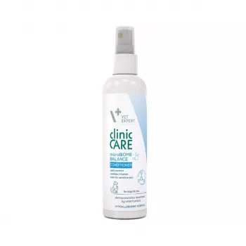 Kondicionér VETEXPERT Clinic Care Balance 150 ml — veterinárny kondicionér na srsť pre psy a mačky, 150 ml