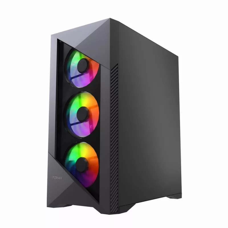 Gembird CCC-FC-900ARGB herná skriňa Fornax 900, ATX, čierna