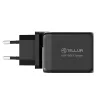 Nástenná nabíjačka Tellur TLL151451 65W, 3-port (2x USB-C, 1x USB-A)