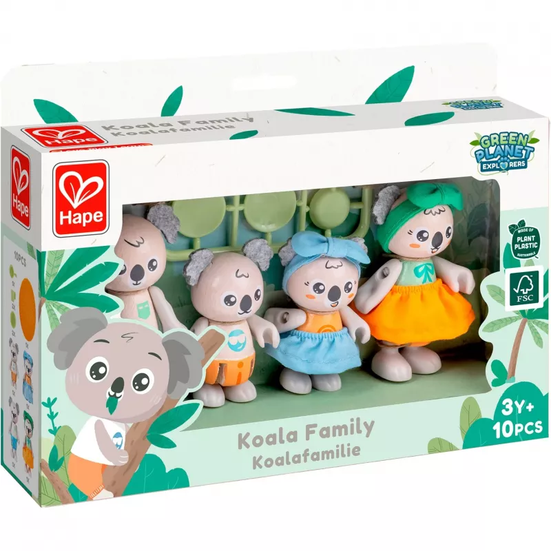 Hape rodina koaly hracia figúrka
