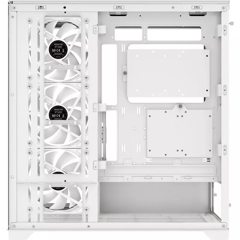 Skriňa | XILENCE | ATX/micro ATX/Mini-ITX | biela | Midi Tower | PC | X818.W.ARGB