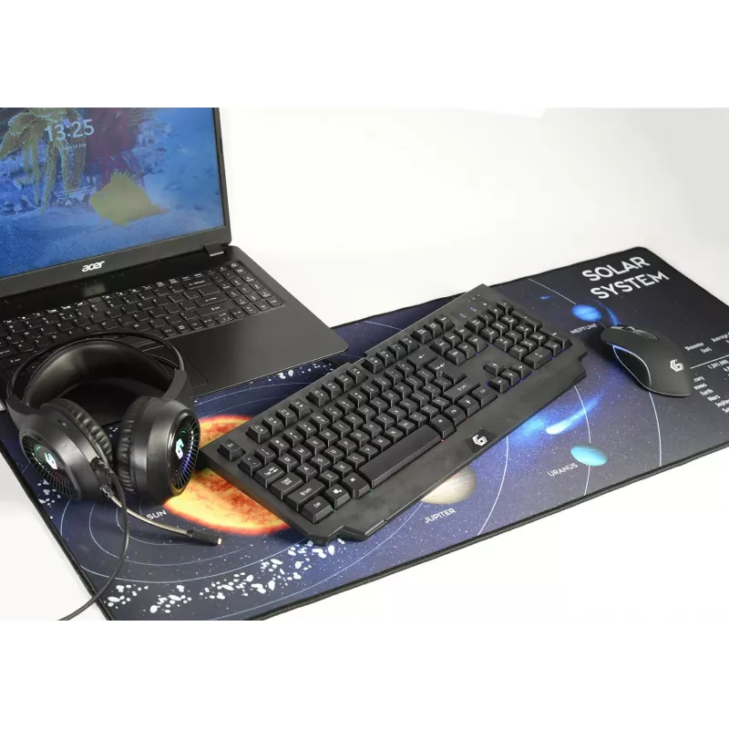 Gembird MP-SOLARSYSTEM-XL-01 herná podložka pod myš extra veľká\Kosmos\ 350 x 900