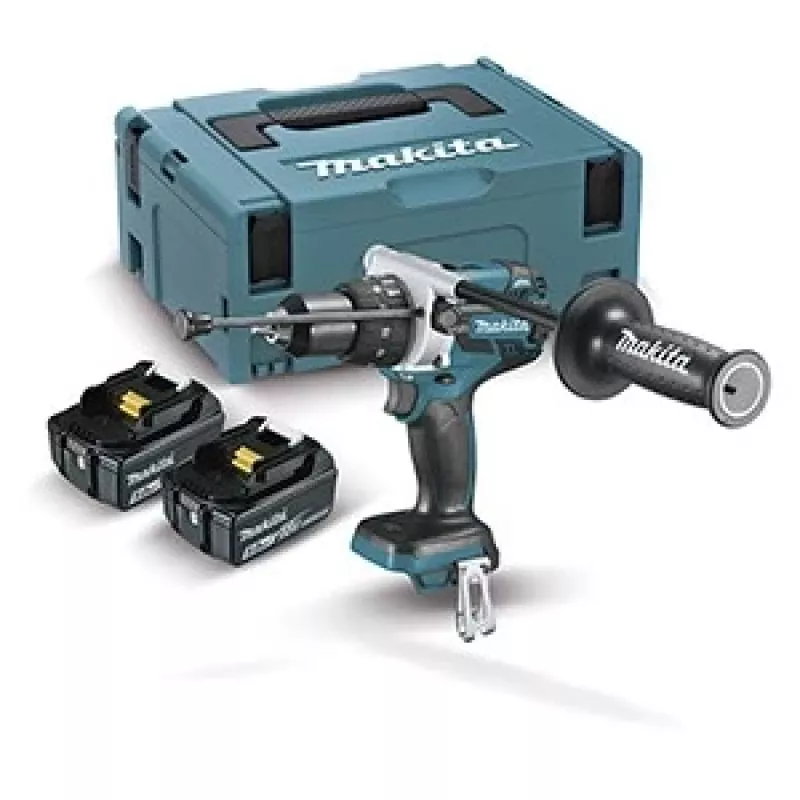 Makita DHP458RTJ vŕtačka 2000 ot/min čierna, modrá