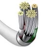 Kábel Baseus Superior Series USB na Lightning, 2,4A, 0,25m (biela)