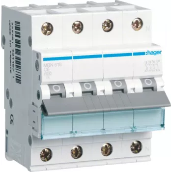 Hager MBN616 elektrický spínač 4P (MBN616)