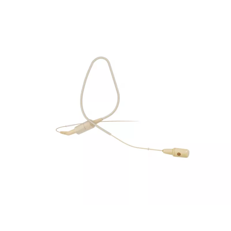 Mikrofón Sennheiser HSP 4-ew-3 kardioidný kondenzátorový káblový 3,5 mm béžový, 1,6 m kábel, 40–20000 Hz