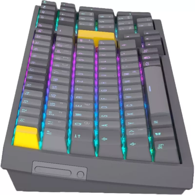 Celeris 1800, Herná klávesnica Sivá, DE-Layout, ENDORFY Žltá by Gateron