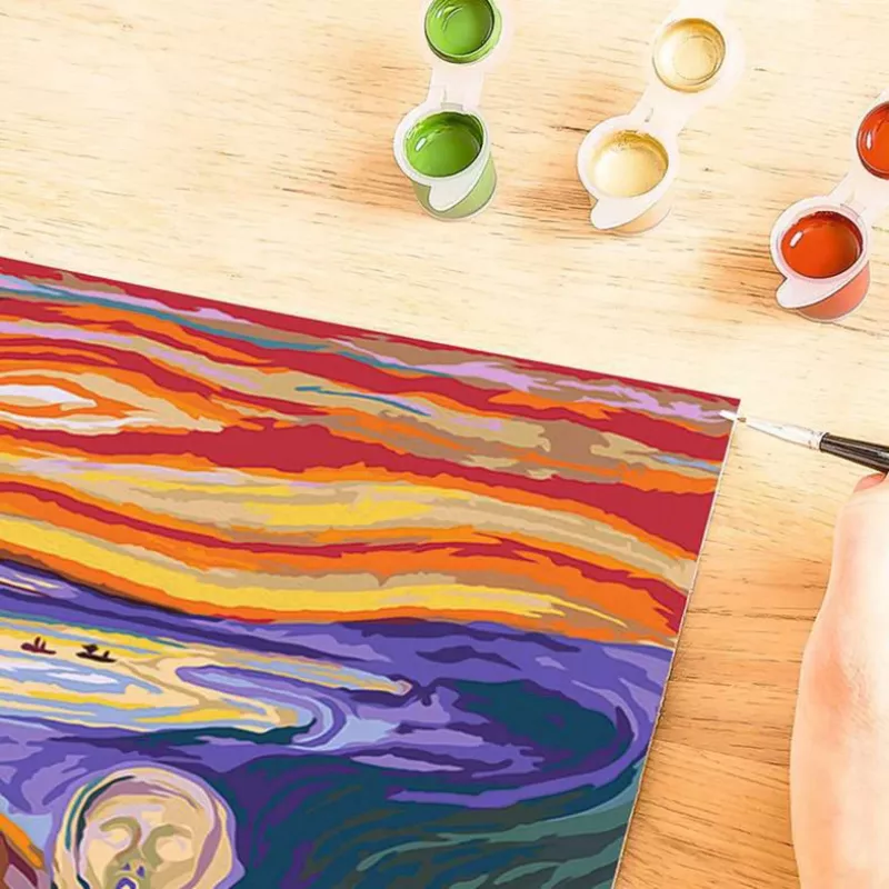 CreArt ART Collection - Munch: Výkrik, maľovanie