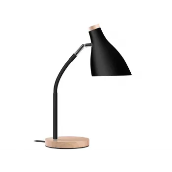 Stolná lampa TRACER TRAOSW47237 Scandi čierna LED nastaviteľná jas, nastaviteľné rameno