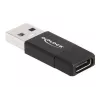 DeLOCK 60001 adaptér USB A USB C čierny