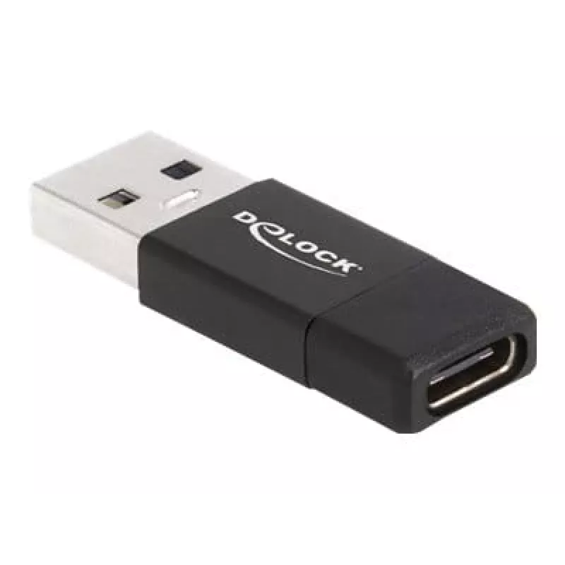 DeLOCK 60001 adaptér USB A USB C čierny