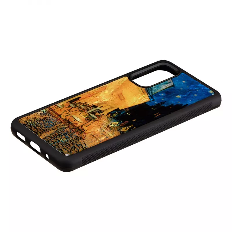 Ochranné puzdro iKins pre Samsung Galaxy S20 – čierne, dizajn Caféterrasse
