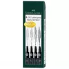 Fineliner Faber-Castell 167115 Multi čierny 4 kusy