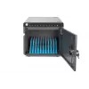 Digitus mobilná desktopová nabíjacia skriňa pre 10 notebookov/tabletov do 13 palcov, UV-C, USB-C, Čierna