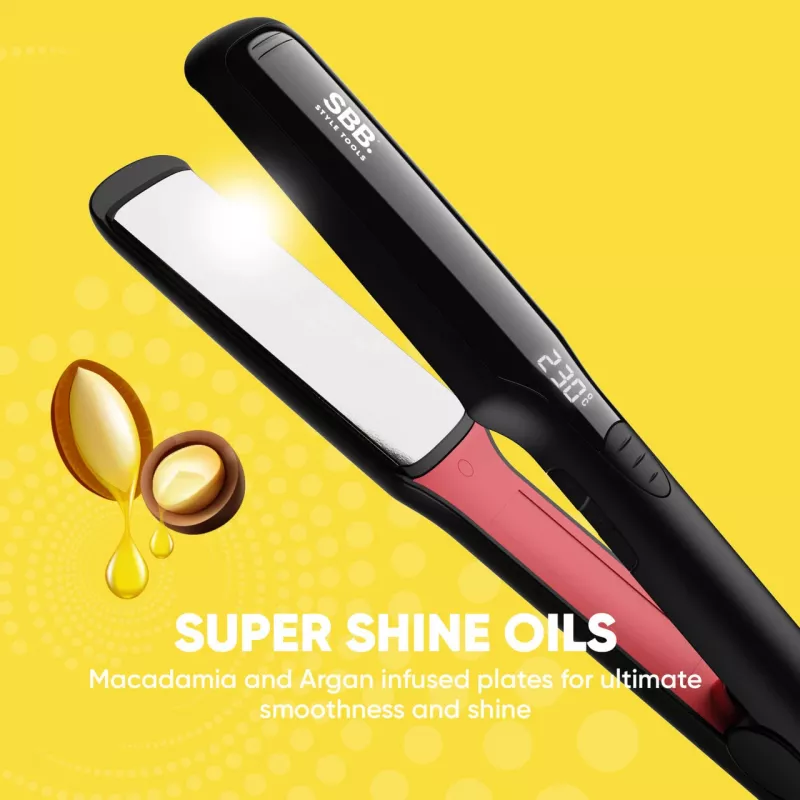 SBB SBST-2000-EU Straight Up Shine XL keramická žehlička na vlasy