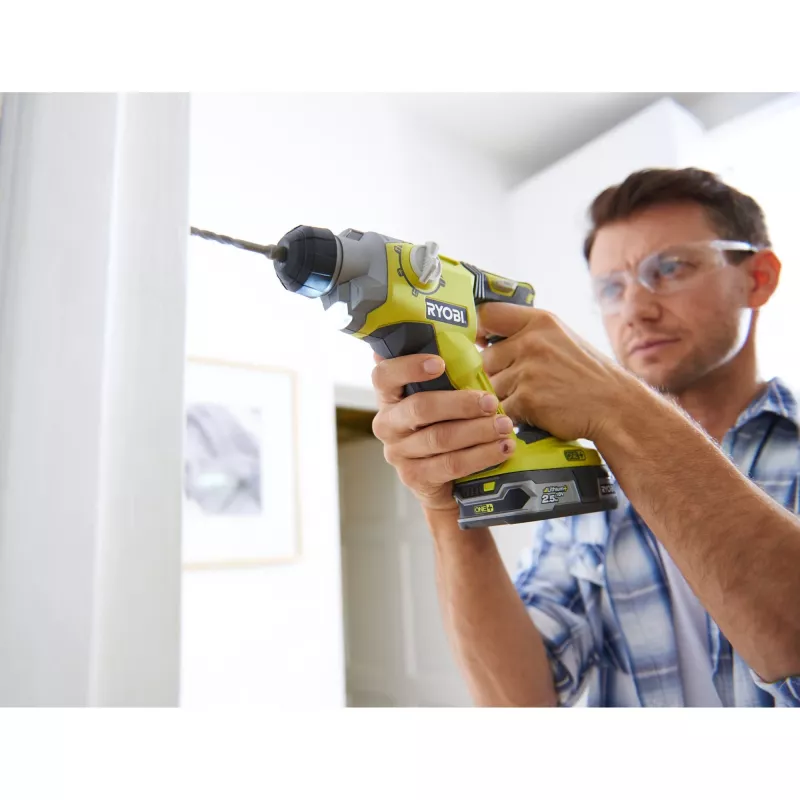 Vŕtacie kladivo (pneumatické) SDS+ 18V, bez batérie a nabíjačky RYOBI