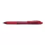 Zasúvacie guľôčkové pero s klipom Pentel Energel X 1.0 červené