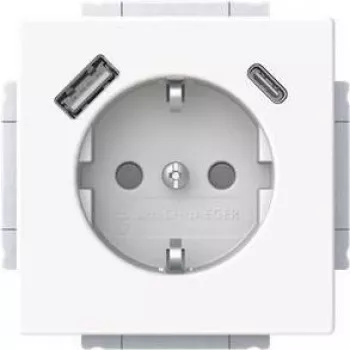 BJ 20 EUCB2USBAC-84 SCHUKO-/USB-A+C zásuvka (2CKA002011A6306)