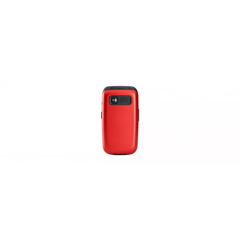 Panasonic KX-TU550 EXR mobilný telefón pre seniorov, 4G, 2,8 palca, véčkový, červený