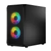 Počítačová skriňa Logic Concept Portos Mini ARGB Micro ATX čierna