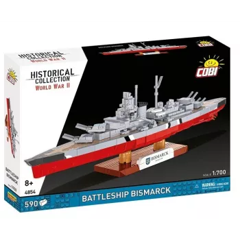 Stavebnica Cobi bojová loď Bismarck model, 590 dielov