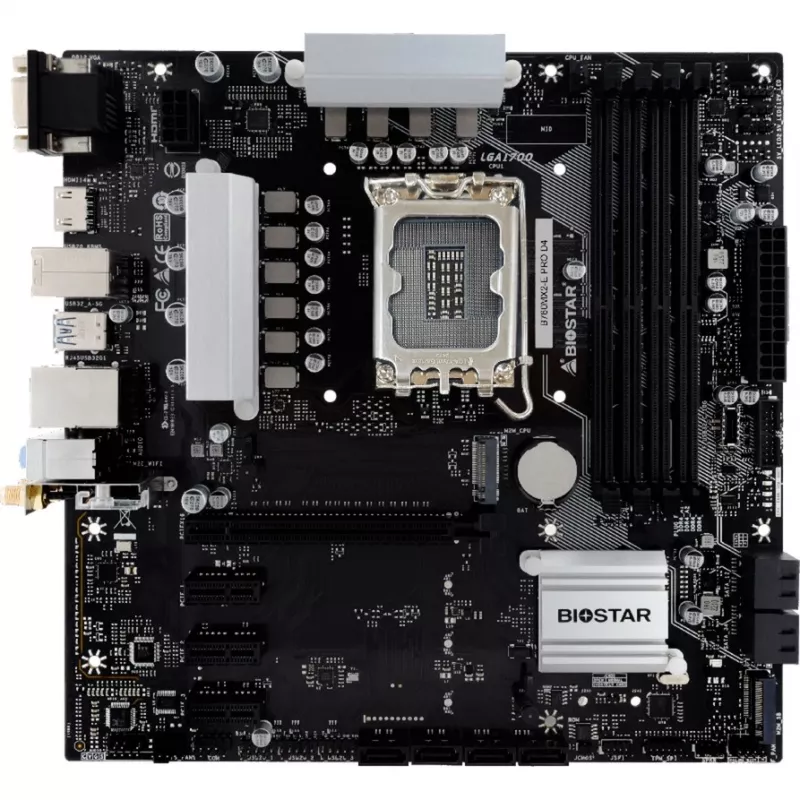 Základná doska Biostar B760MX2-E Pro D4 - B760 - Socket 1700 - Micro ATX