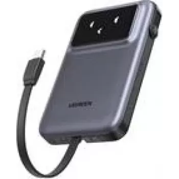 Powerbank UGREEN Uno PB511 10000 mAh 30W USB‑C, sivá