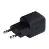 Napájací zdroj Aukey PA-B1L USB-C 30W čierny — kompaktný USB‑C PD napájací adaptér