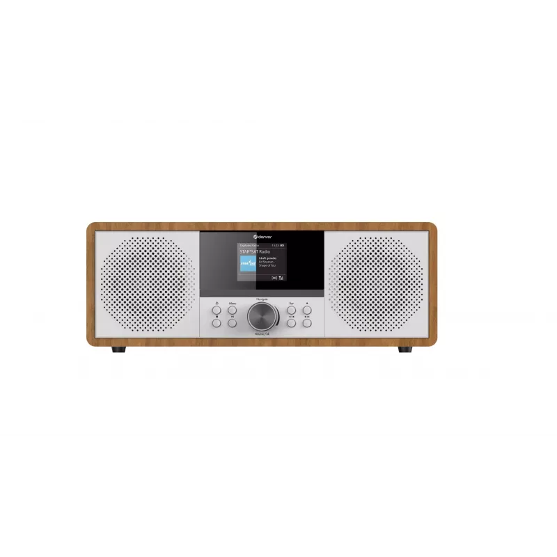 Internetové rádio Denver MIR-270DW DAB+ FM 20W drevo