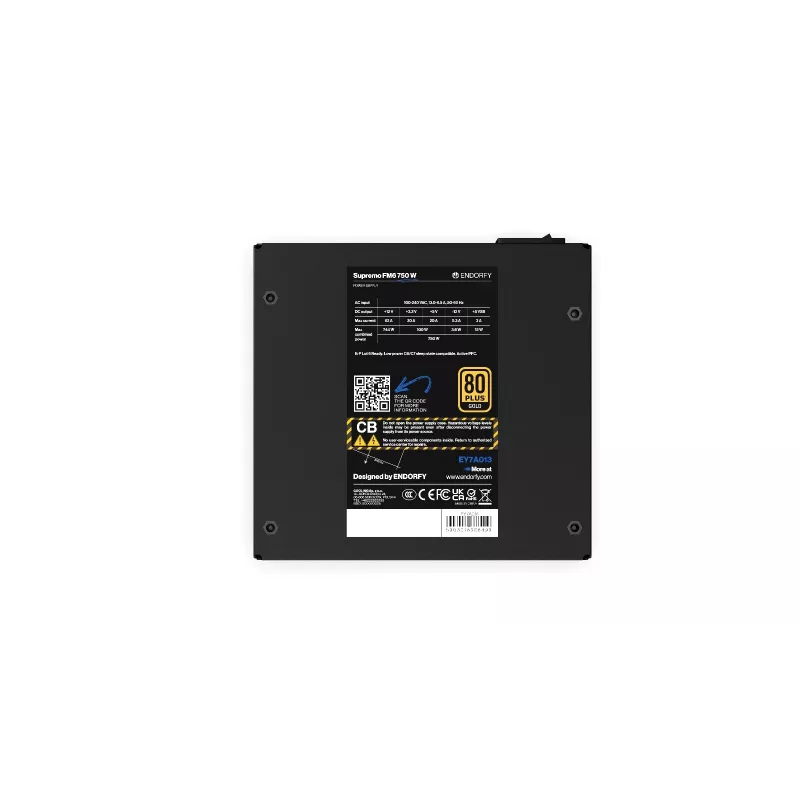 Napájací zdroj ENDORFY Supremo FM6 750W
