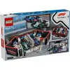 LEGO CITY 60444 F1 Garáž & Mercedes-AMG & Alpine autá