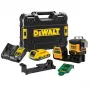 Laserová vodováha DeWalt DCE089D1G18-QW zelený lúč samonivelačná 360° s kompatibilitou prijímača