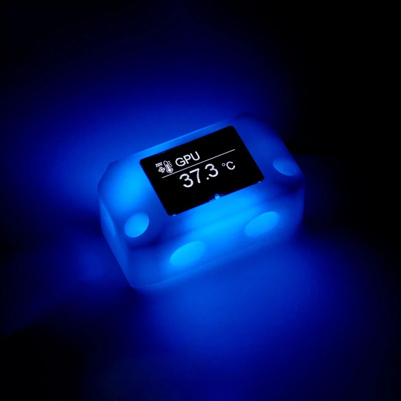 aqua computer VISION Glow pripojovací terminál pre kryographics