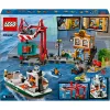 LEGO CITY 60422 Prístav pri mori s nákladnou loďou