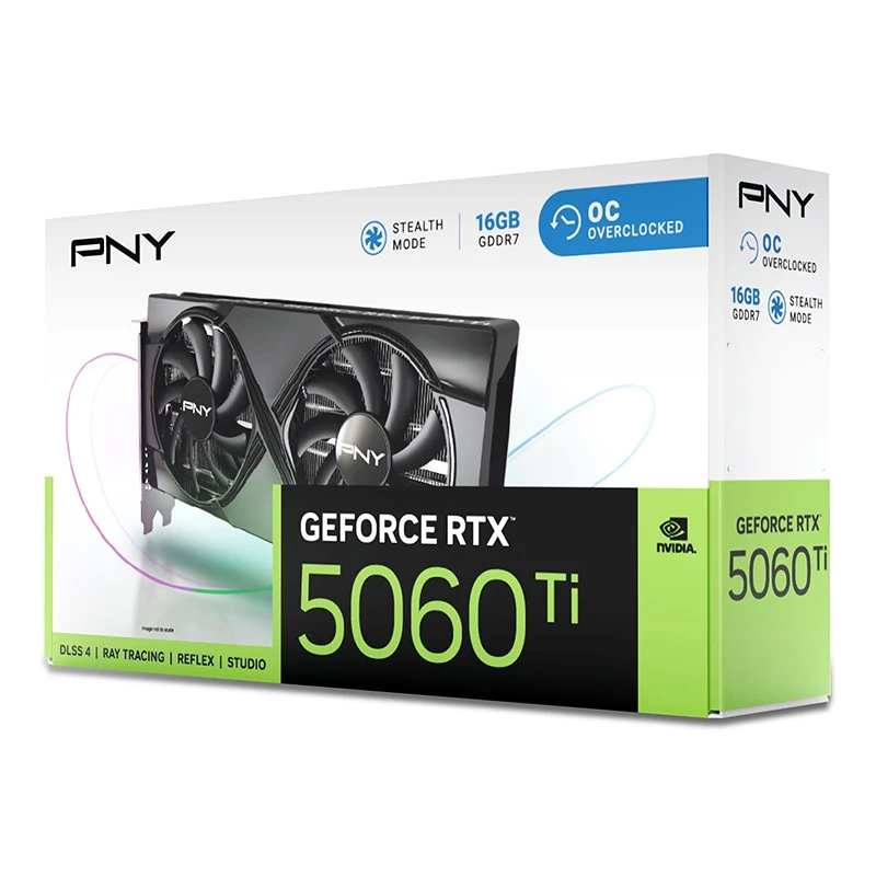 Grafická karta PNY GeForce RTX 5060 Ti 16 GB GDDR7