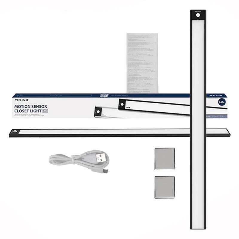 Skriňové senzorové svetlo Yeelight YLBGD-0046 60 cm čierne