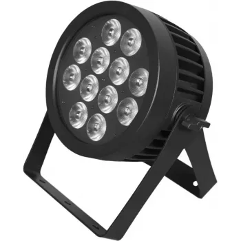 LED PAR svetlo EUROLITE 12x9W IP krytie — 12 LED × 9W, IP chránené puzdro, pódiové a eventové wash svetlo