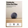 Amazon Echo Dot Max 2025 – Graphite – Bluetooth (B0DKLFHZDH)